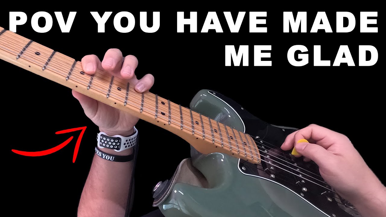 You Have Made Me Glad - Charity Gayle  (POV Lead Guitar Play-through)
