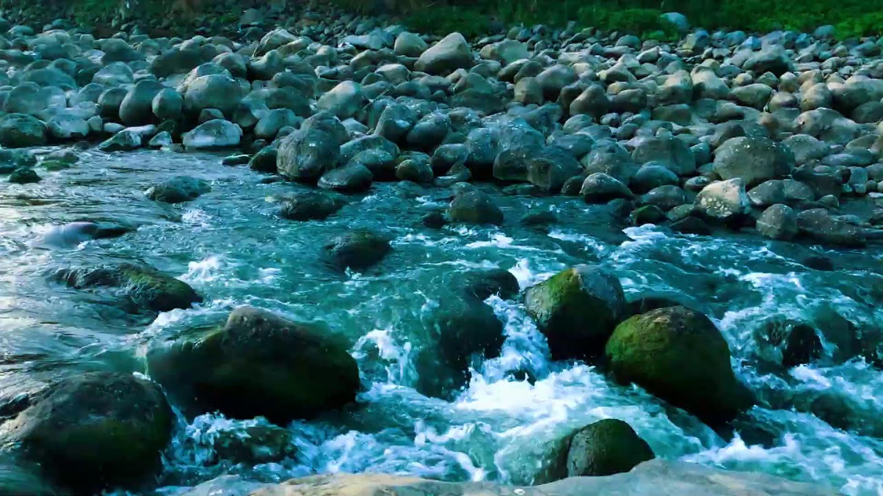 Refreshing Babbling Brook with Calm Ambience for Stress Relief, Healing & Yoga