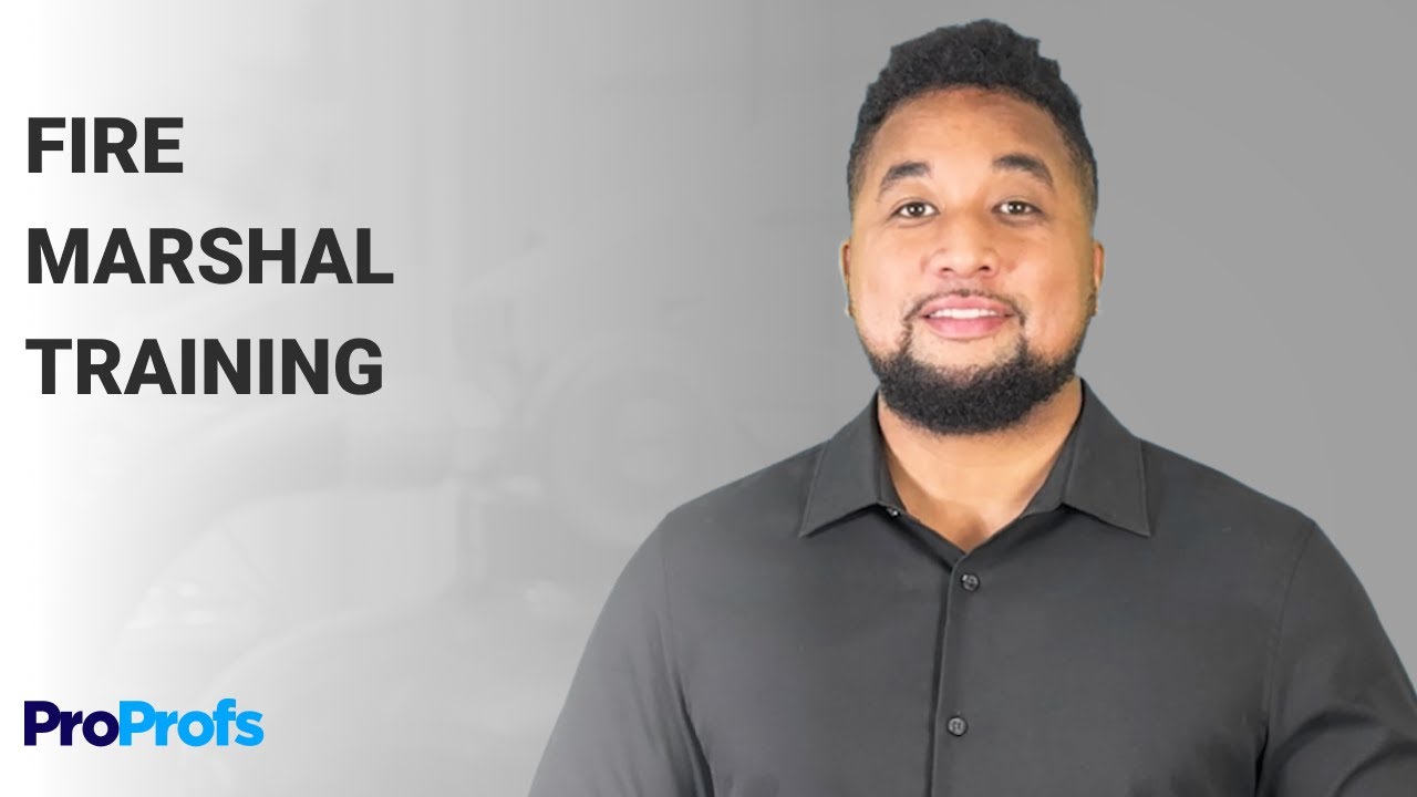 How to Become a Proactive Fire Marshal | Training Course Introduction