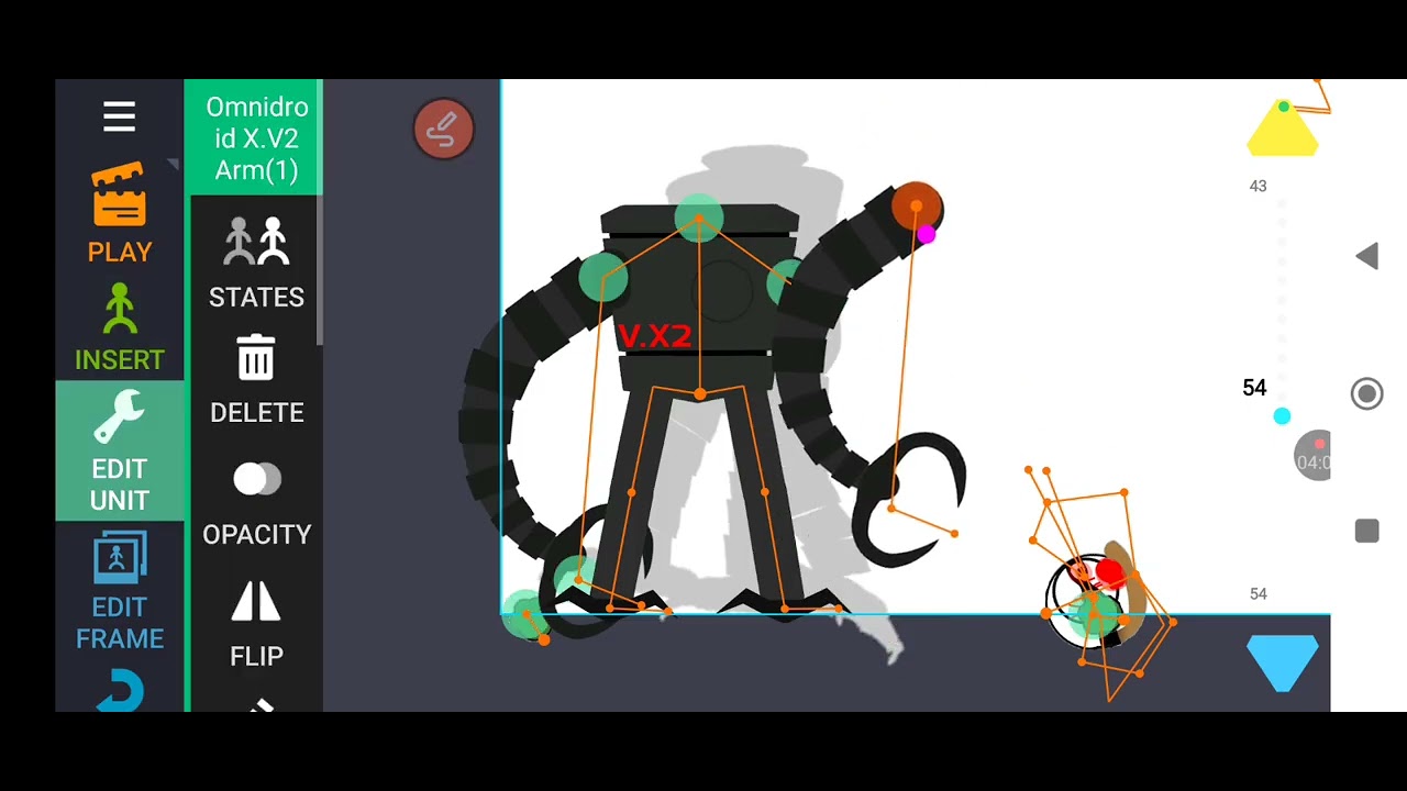 Как делать анимация Omnidroid х3 и Х10