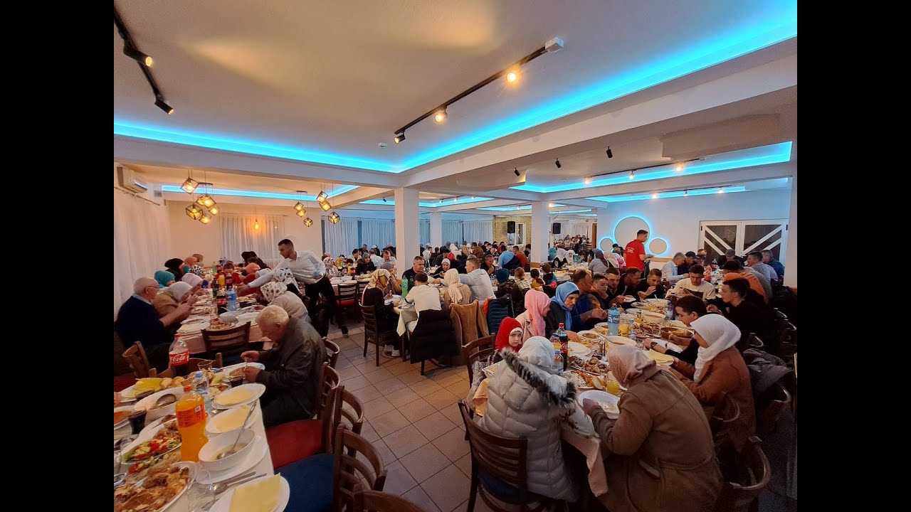 Tradicionalni veliki kolektivni iftar u Kraljevićima za preko 400 postača - 17. ramazan 1444. h.g.