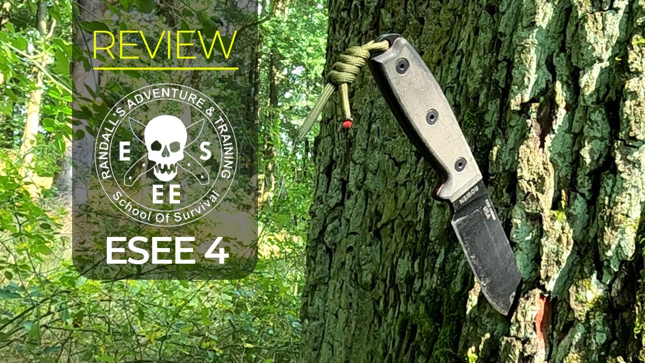 ESEE 4 | Outdoor & Bushcraft Messer | Review | deutsch | Feuerabend | 012 | 2023