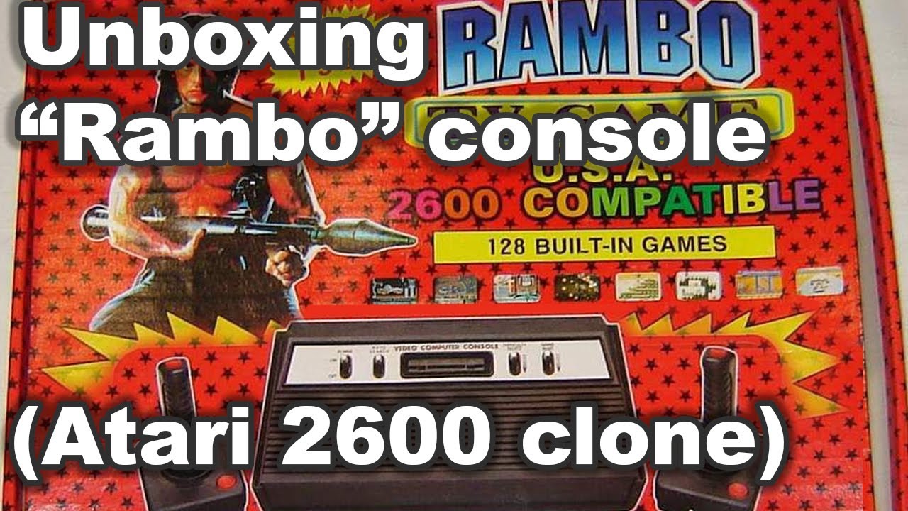 Revisiting the Rambo (Atari 2600 Clone) Unboxing - Video Game Memories