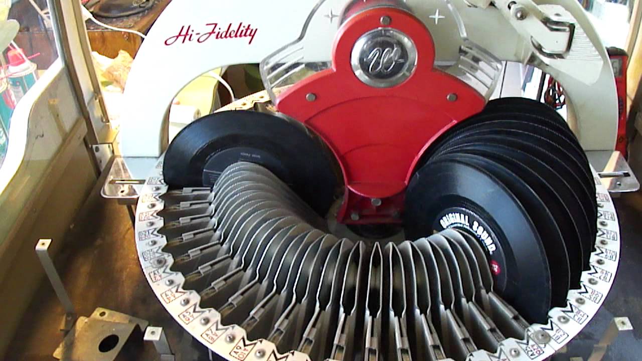 Wurlitzer 1800 jukebox keyboard test