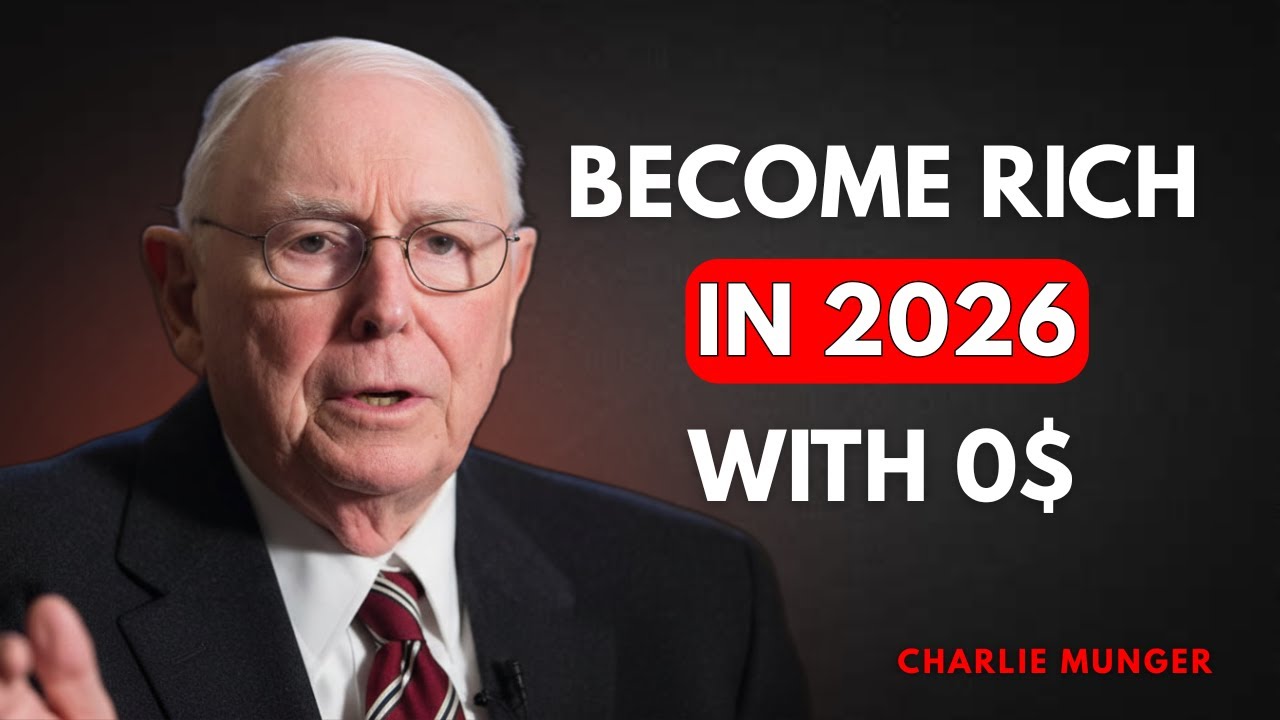 Charlie Munger: If I Started 2026 With $0, Here's My Exact Plan