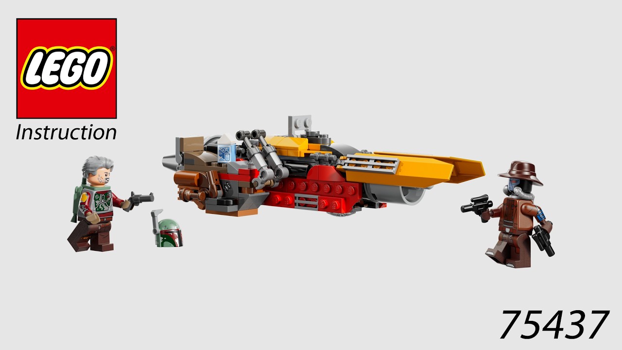 LEGO Instruction - Star Wars - 75437 - Cobb Vanth's Speeder