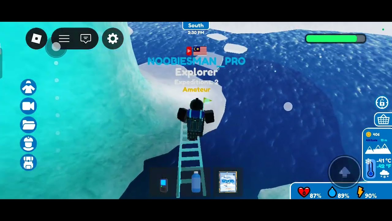 Mioyen ingin menjelajah antartika tetapi... Expedition Antarctica 🇦🇶 Roblox Malaysia 🇲🇾 