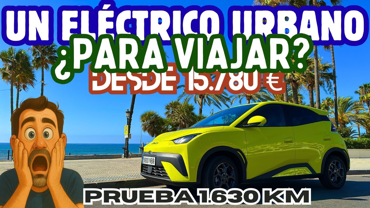 BYD Dolphin Surf 🔋 ¿Un eléctrico urbano válido para VIAJAR? | 1.637 km de prueba real #TestDrive