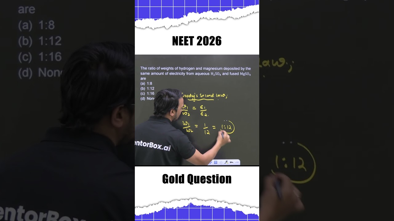 Test Your Chemistry Level 🧠 | NEET Aspirants Only! #neet2026 #neetchemistry #