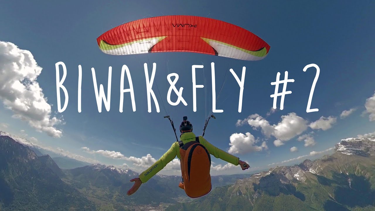 XC PARAGLIDING first 100K over the ALPS! - BIWAK&FLY #2