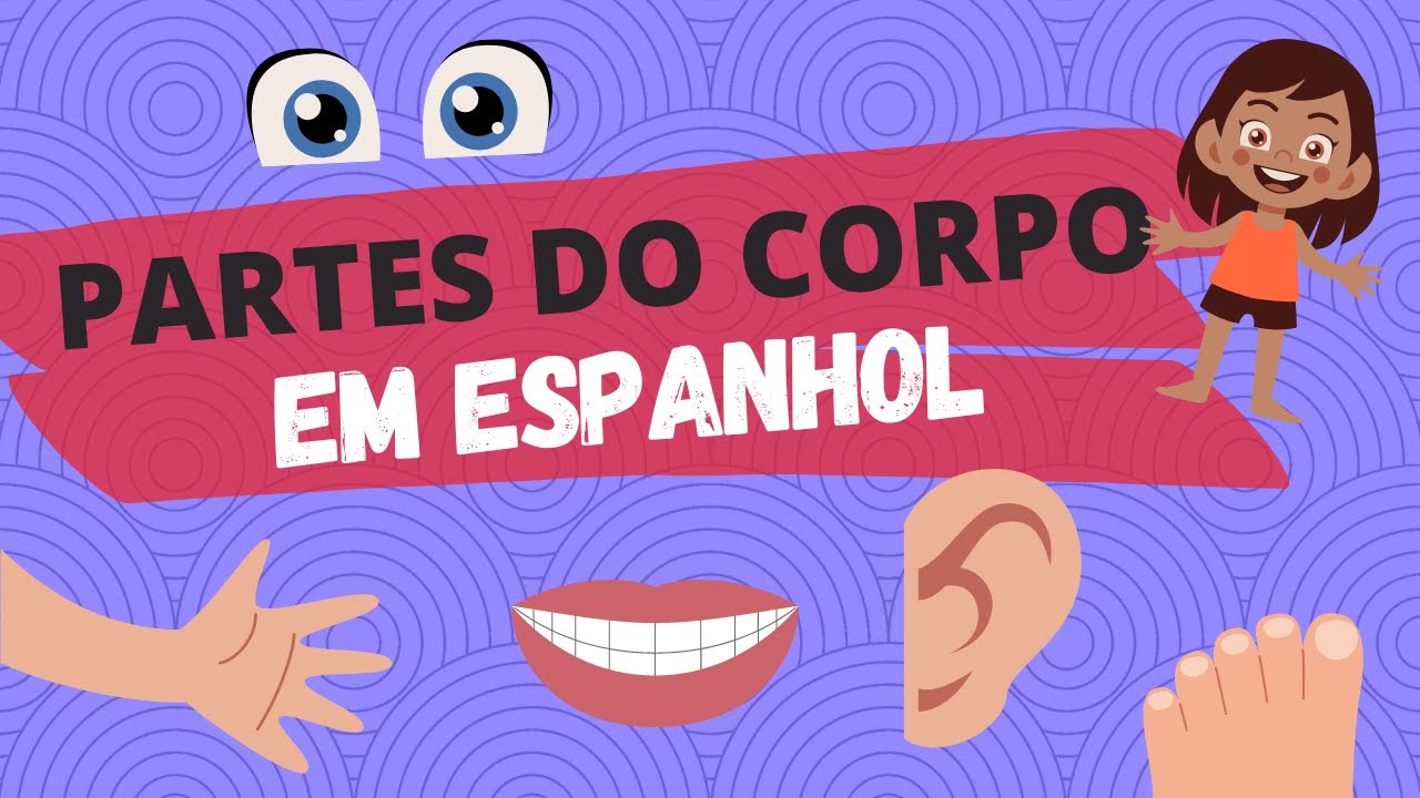 VOCABULÁRIO: PARTES DO CORPO HUMANO EM ESPANHOL