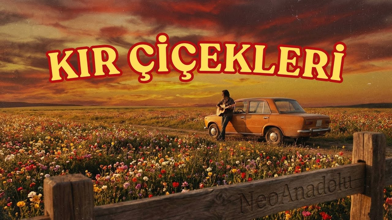 Kır &Ccedil;i&ccedil;ekleri | Wildflowers - 70s Psychedelic Anatolian Rock (NeoAnadolu - AI Re-imagined)