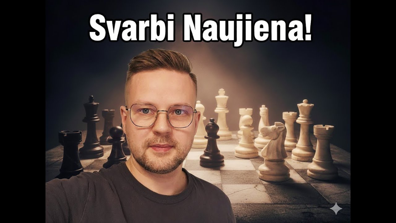 Svarbi Naujiena! Žaisiu šachmatais kol pasieksiu 1700 elo. 31