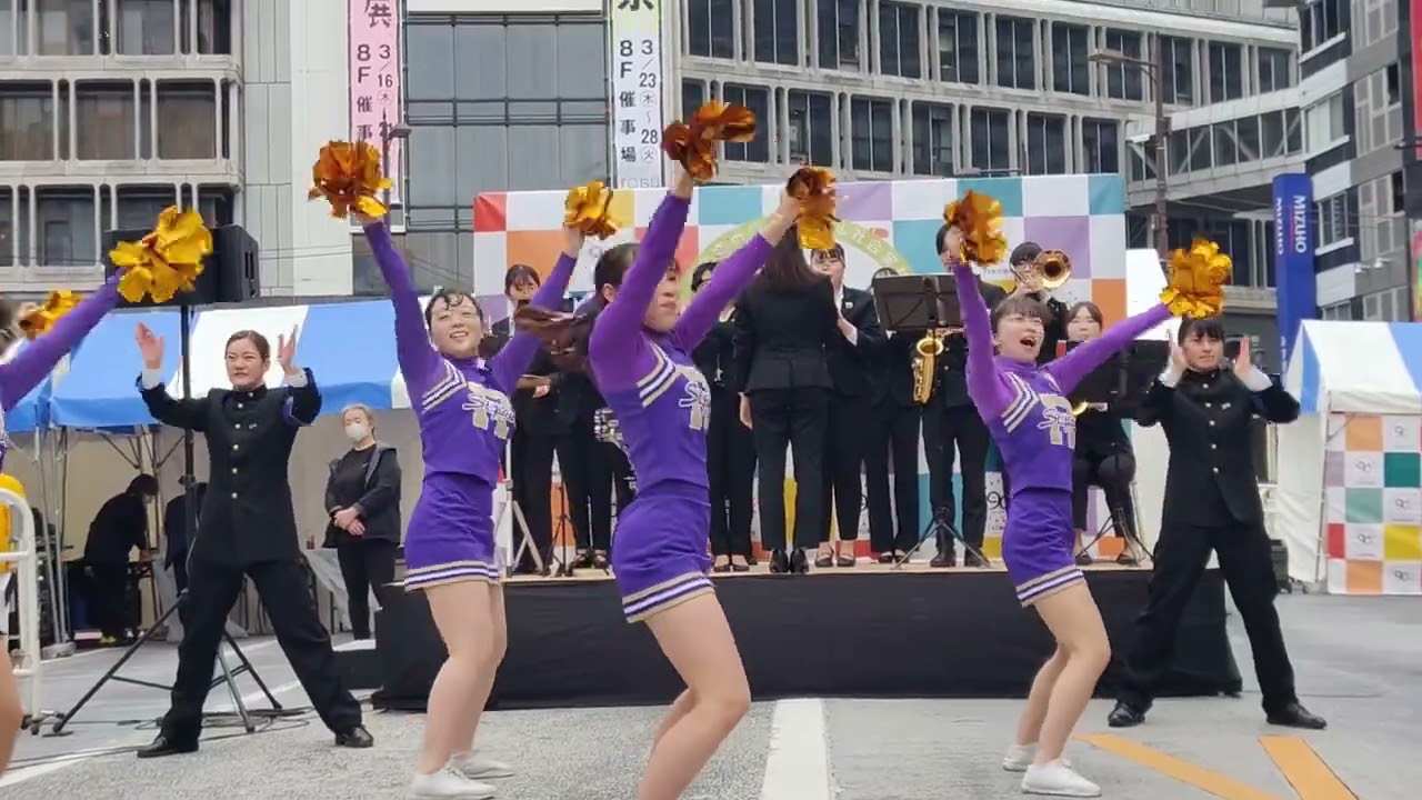 立教大学応援団in池袋