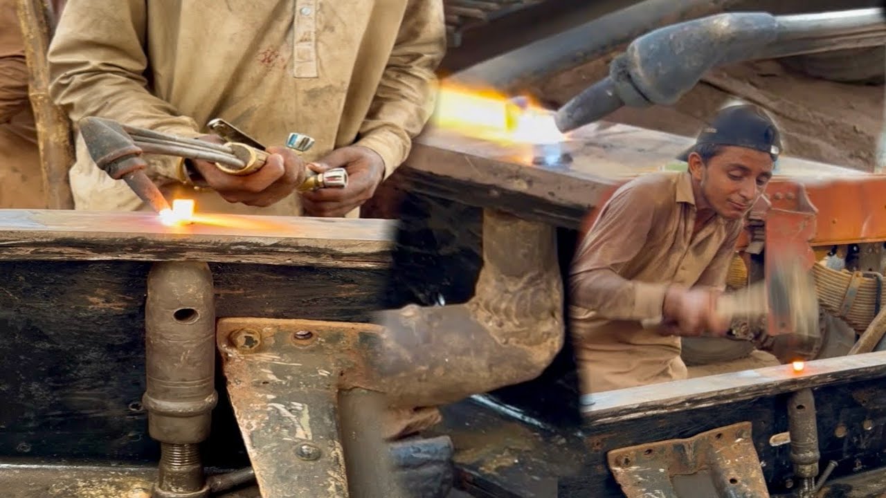 Strengthening a Truck Chassis Heavy-Duty Reinforcement 
