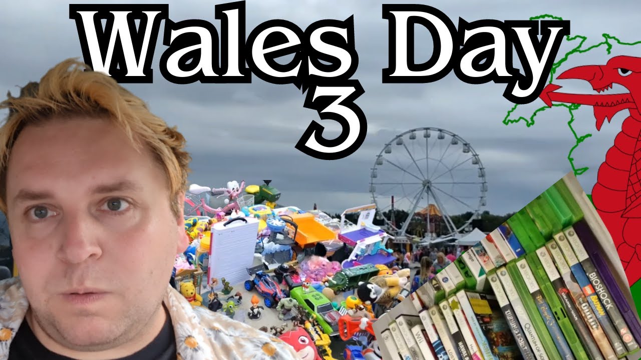 Video Games at a Charity shop | Midweek Carboot | Welsh Flea Market in Llandudno | Trolls