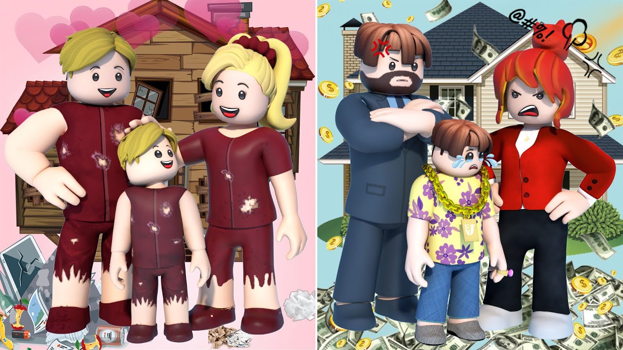 ROBLOX Brookhaven 🏡RP: POOR Life vs RICH Life: Who's Happier? | Roblox Edric