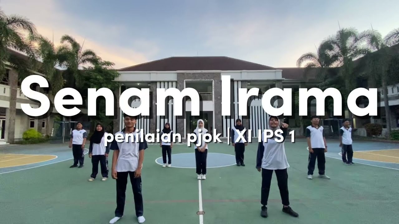 ── .✦ senam irama kelas XI IPS 1 🦅⚜️