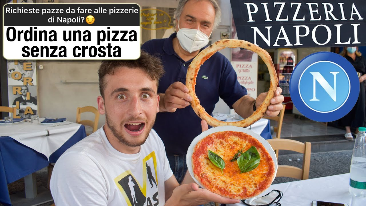 RICHIESTE ASSURDE alle PIZZERIE NAPOLETANE!! *PIZZE ILLEGALI*
