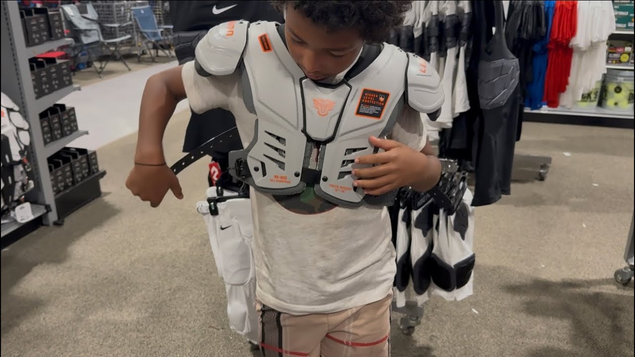 (NEW) First Look At Legion M80 Youth Football Shoulder Pads
