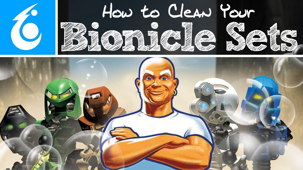 How To Clean BIONICLE Sets