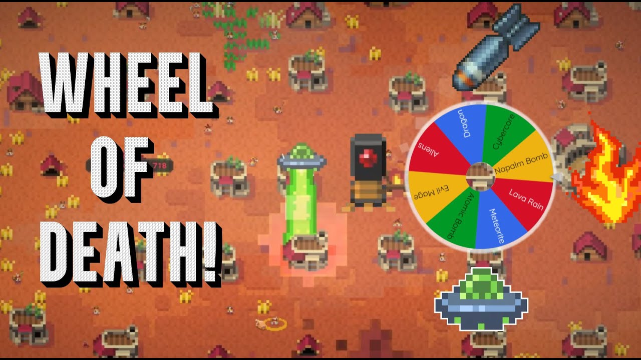 Мир пытается пережить бесконечные случайные катастрофы! — WorldBox