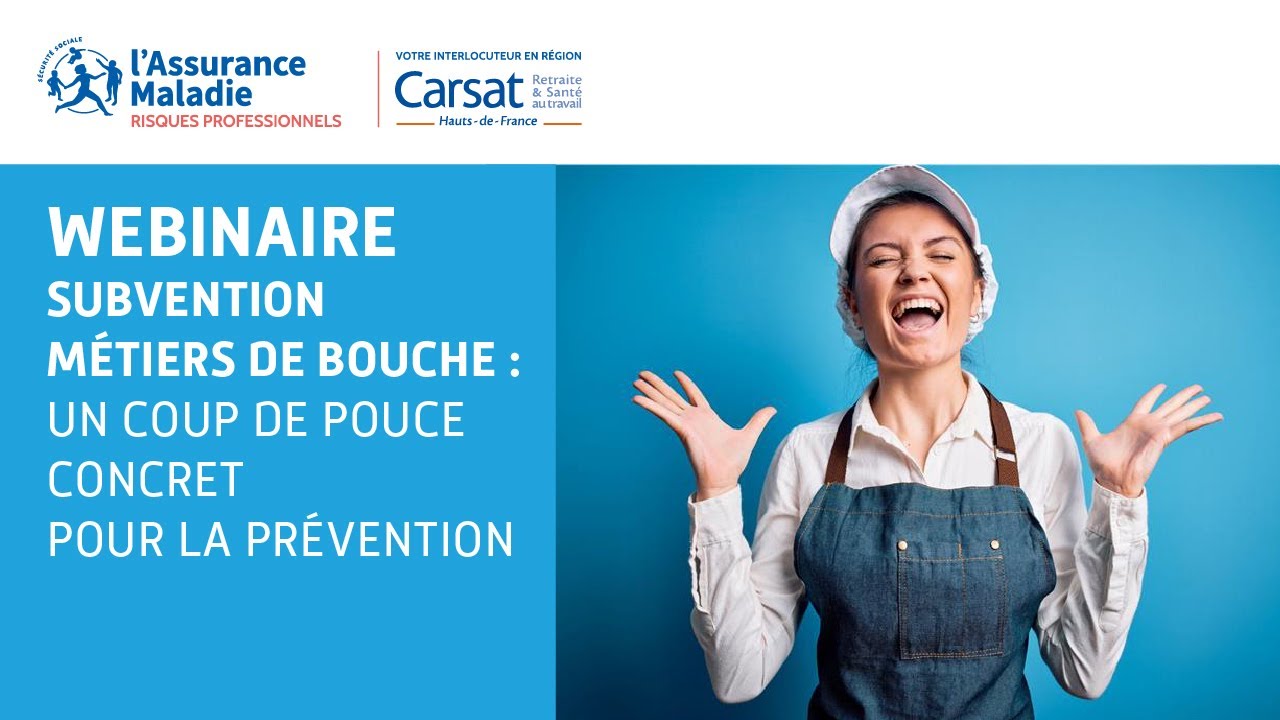 Replay Webinaire : Subvention Métiers de Bouche