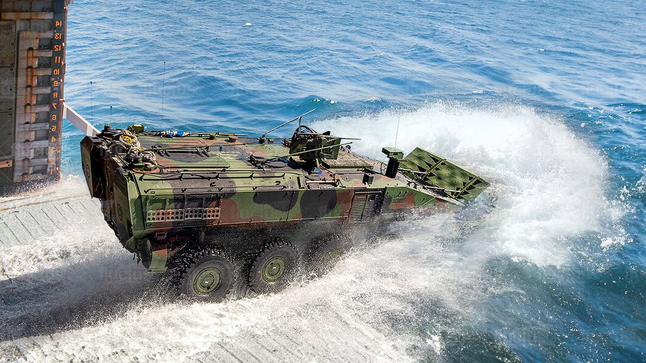 A Day in Life of US Marines Billion $ Ship to Shore Operations