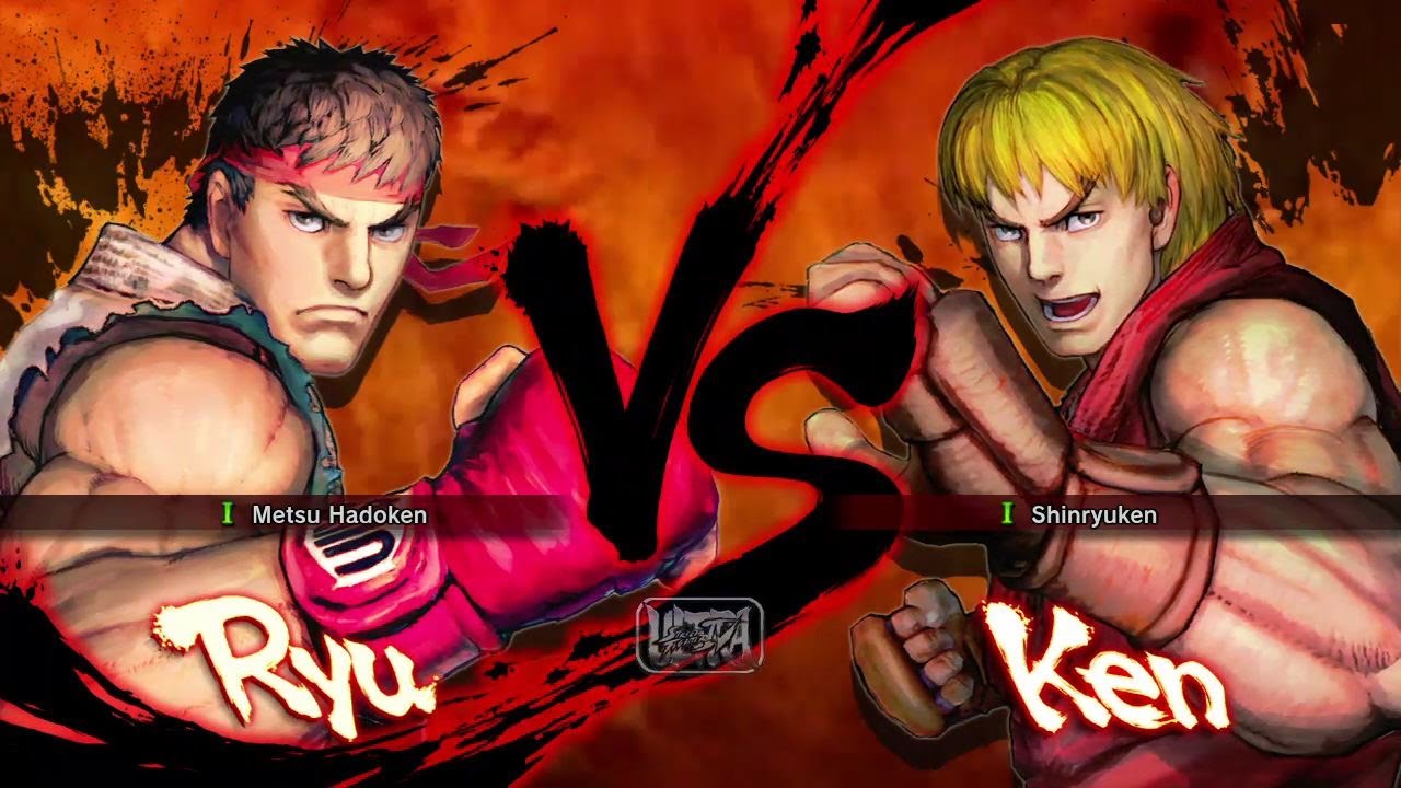 Ultra Street Fighter 4 - Рю против Кена [Самый сложный]