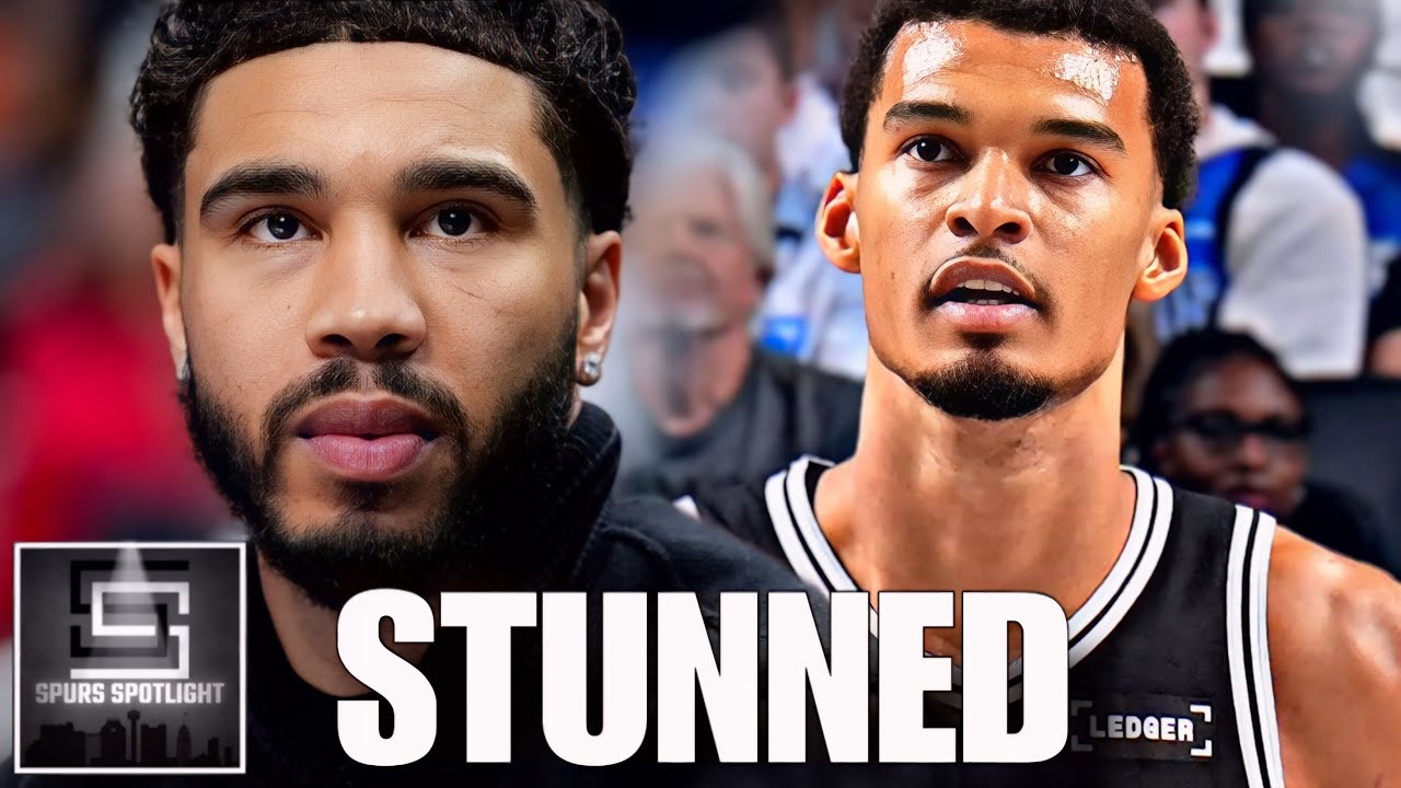 Jayson Tatum Speaks on Wemby…