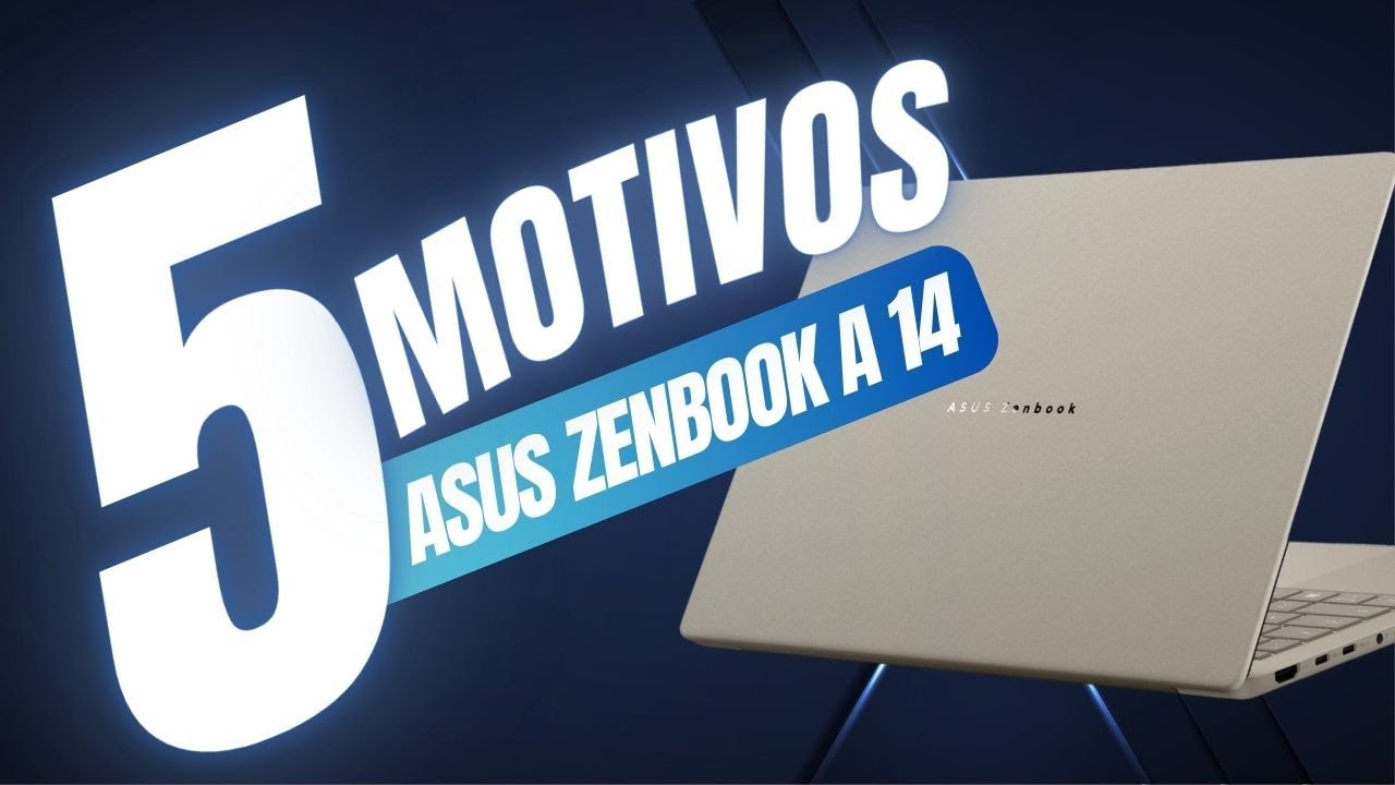 ASUS Zenbook A14: O Notebook MAIS LEVE DO MUNDO &ndash; 5 Motivos para Comprar!
