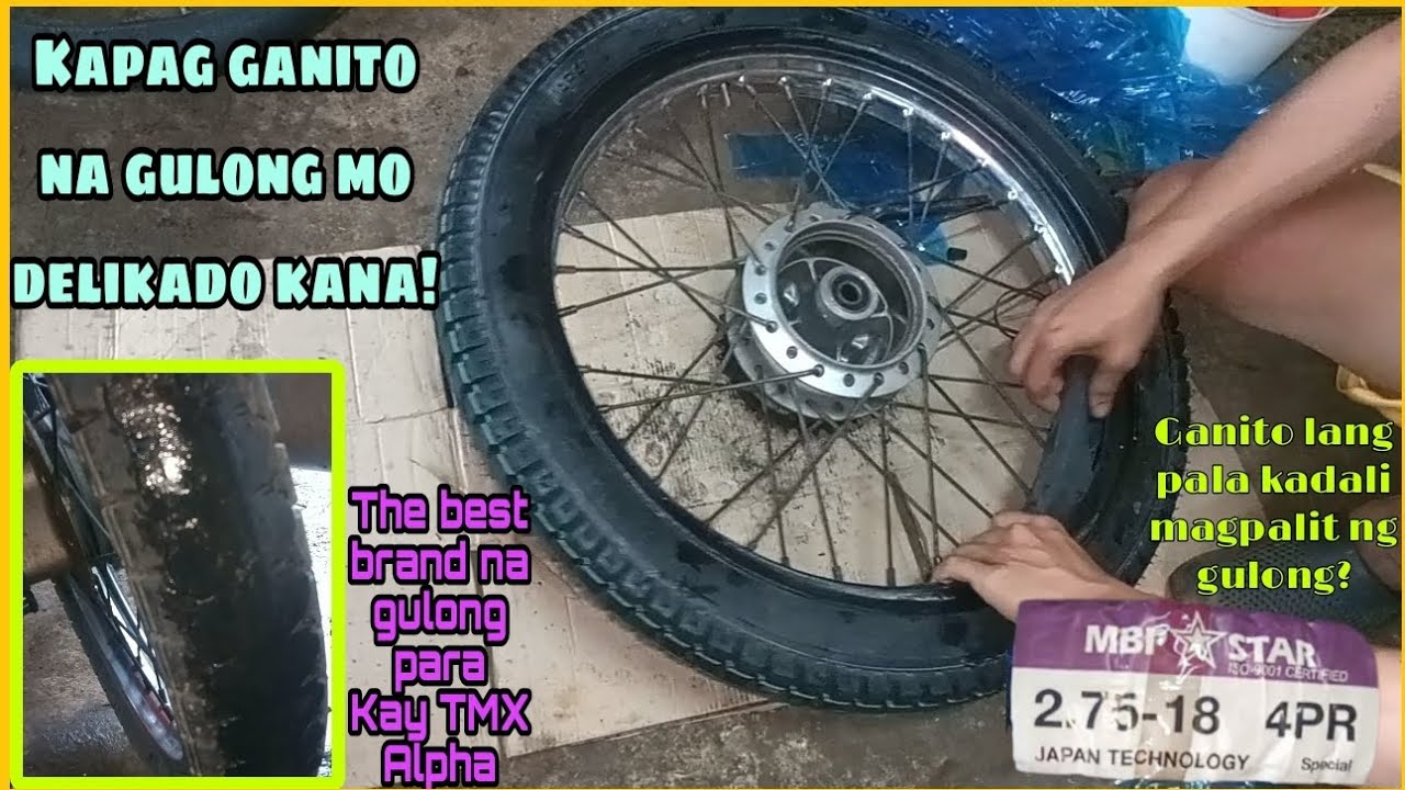 PAANO MAGPALIT NG GULONG AT INTERIOR? | TMX 125 ALPHA | SA MADALING PARAAN?