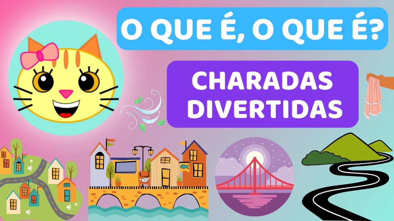 O QUE É, O QUE É? PARA CRIANÇAS | Charadas infantis (com respostas)