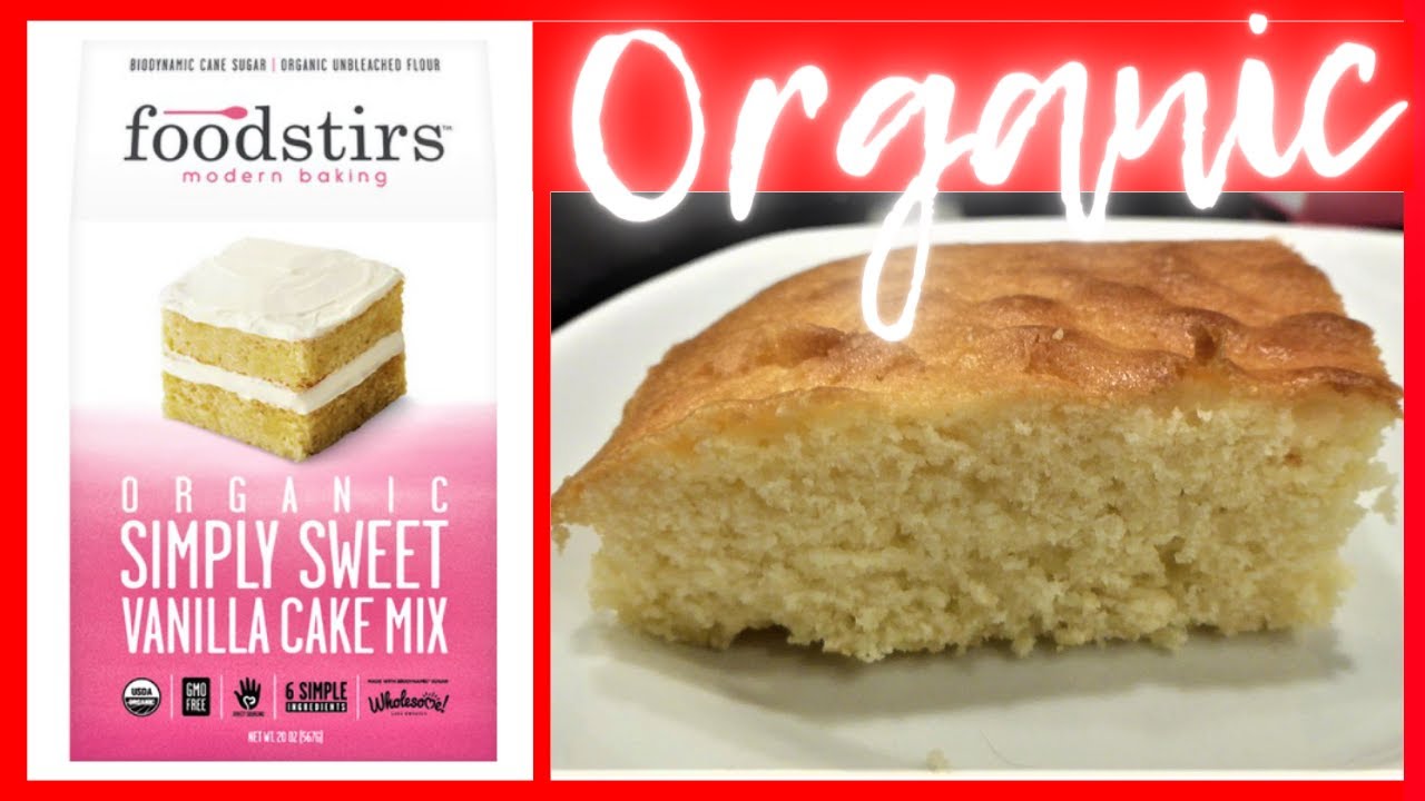 Foodstirs Organic Cake Mix