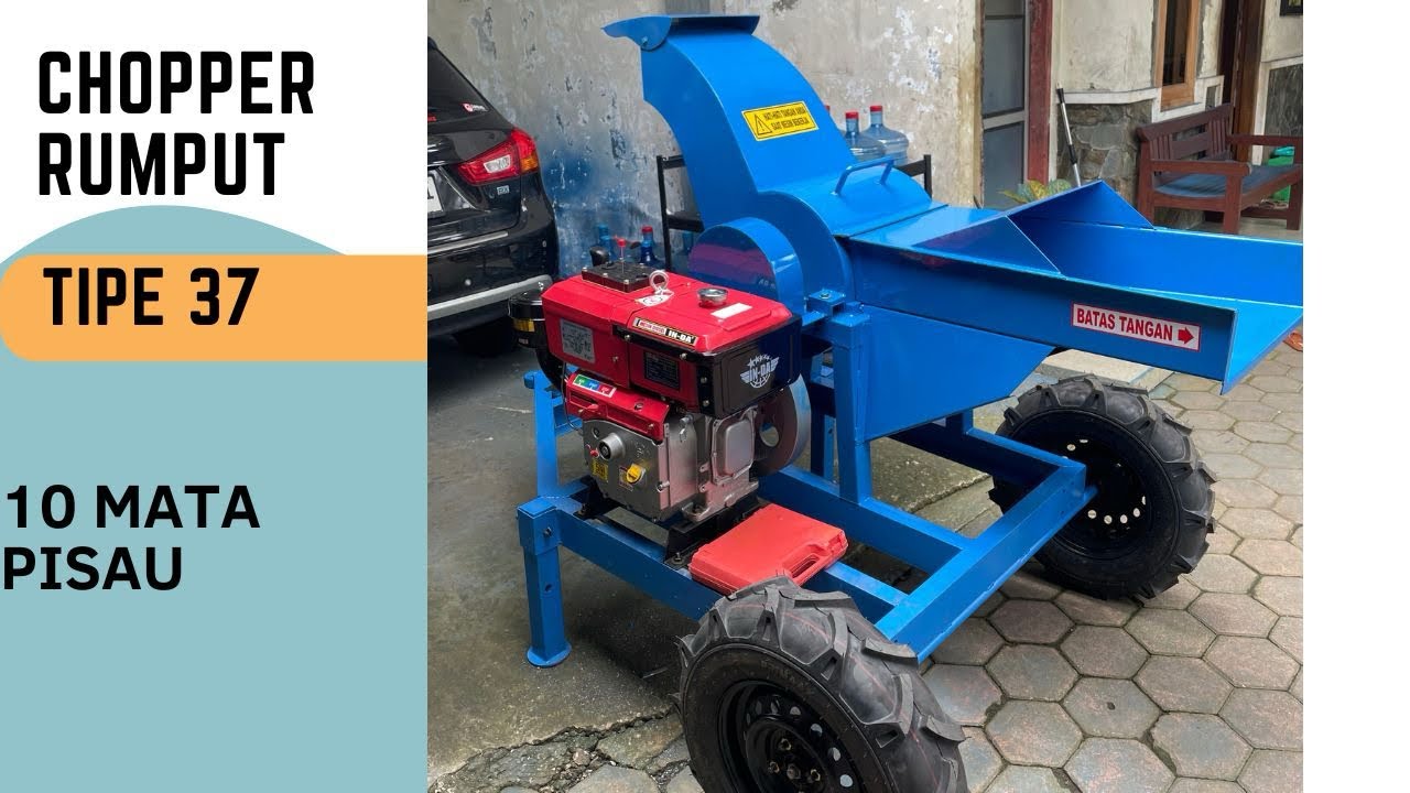 10 mata pisau Chopper P.37 roda tracktor #mesinchopper