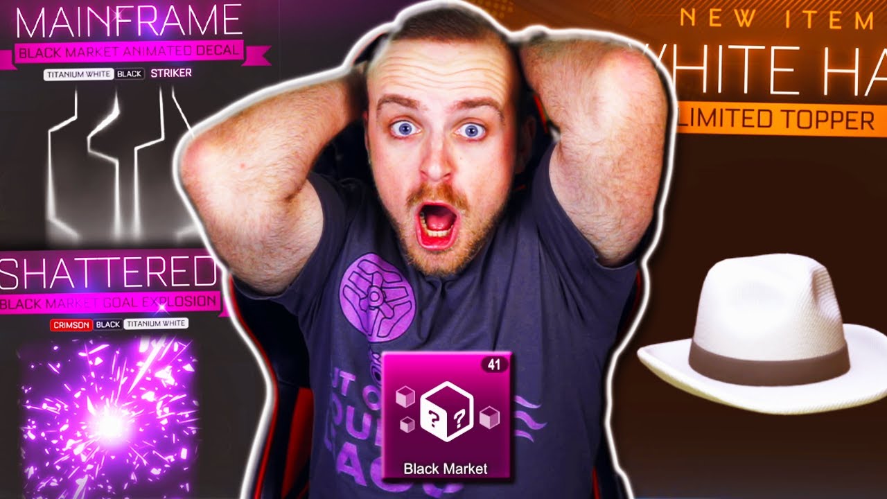 *OMG* The WHITE HAT Got Me The MAINFRAME Record & SO MANY MORE INSANE ITEMS in Rocket League!