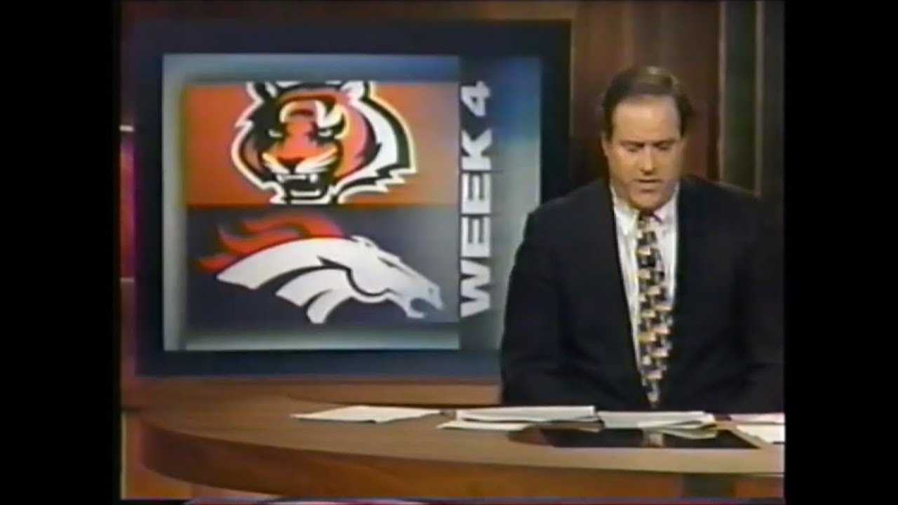 Denver Broncos Vs Cincinnati Bengals NFL Primetime 1997 Week 4