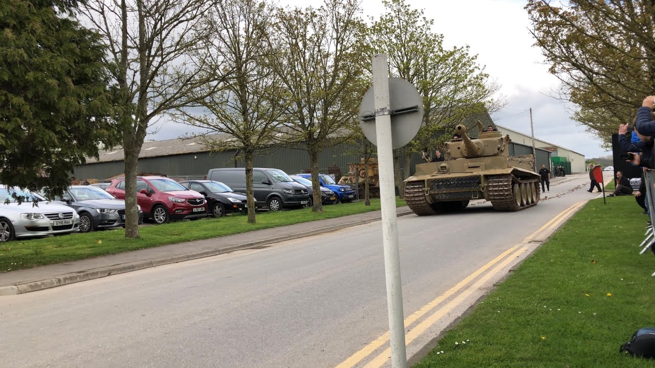 Panzerkampfwagen VI tiger 131, Tiger I in action 4K footage tiger day 2018