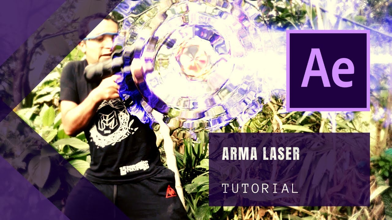 Tutorial AFTER EFFECTS Arma Laser - Parte 2