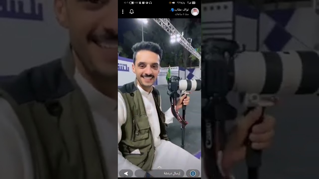 سنابات نواف عقاب مع اخوه الصغير ومتسابقين جنتل😍😍😍😍