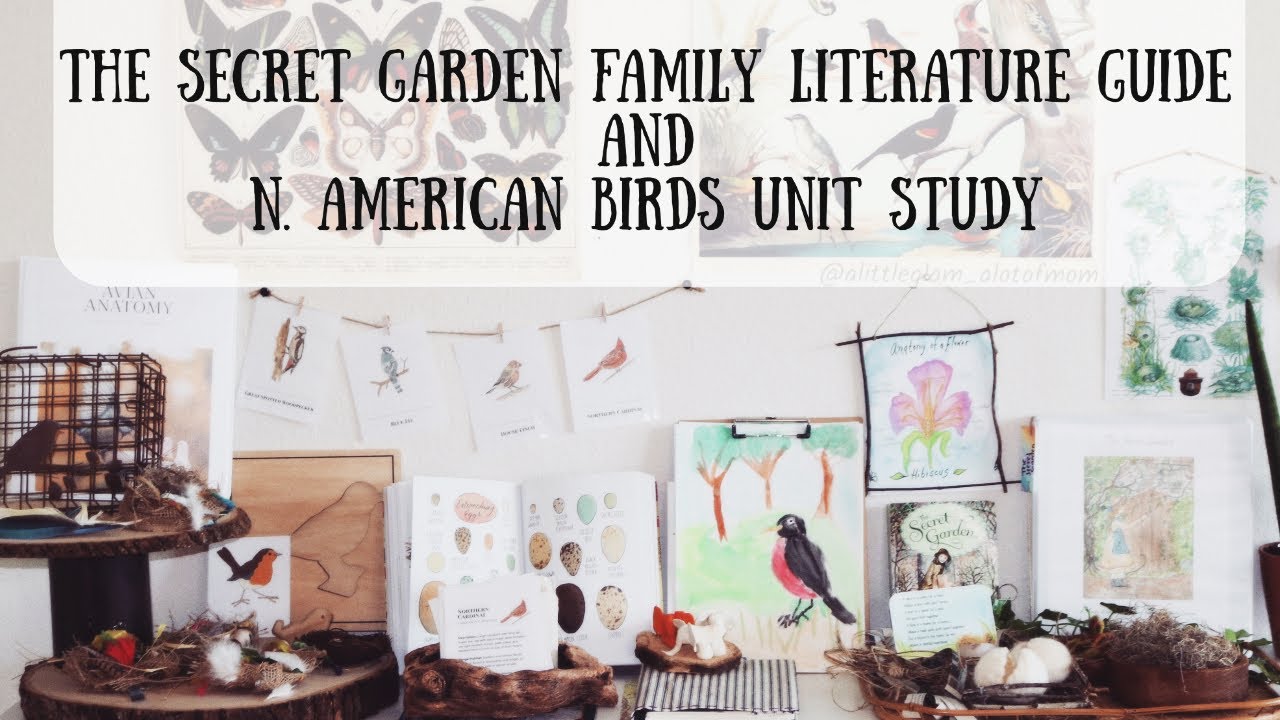 Homeschool Spring Recap | North American Birds Study and The Secret Garden
