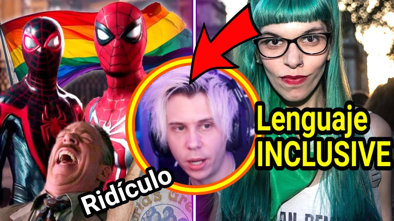 🤢🤮Spiderman 2 y el RIDICULO  lenguaje inclusivo