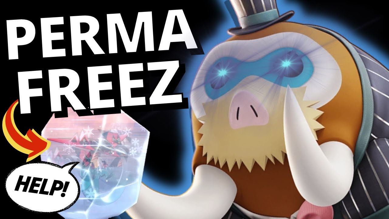 HOW TO FREEZ YOUR ENEMIES TO DEATH WITH MAMOSWINE | Pokemon Unite
