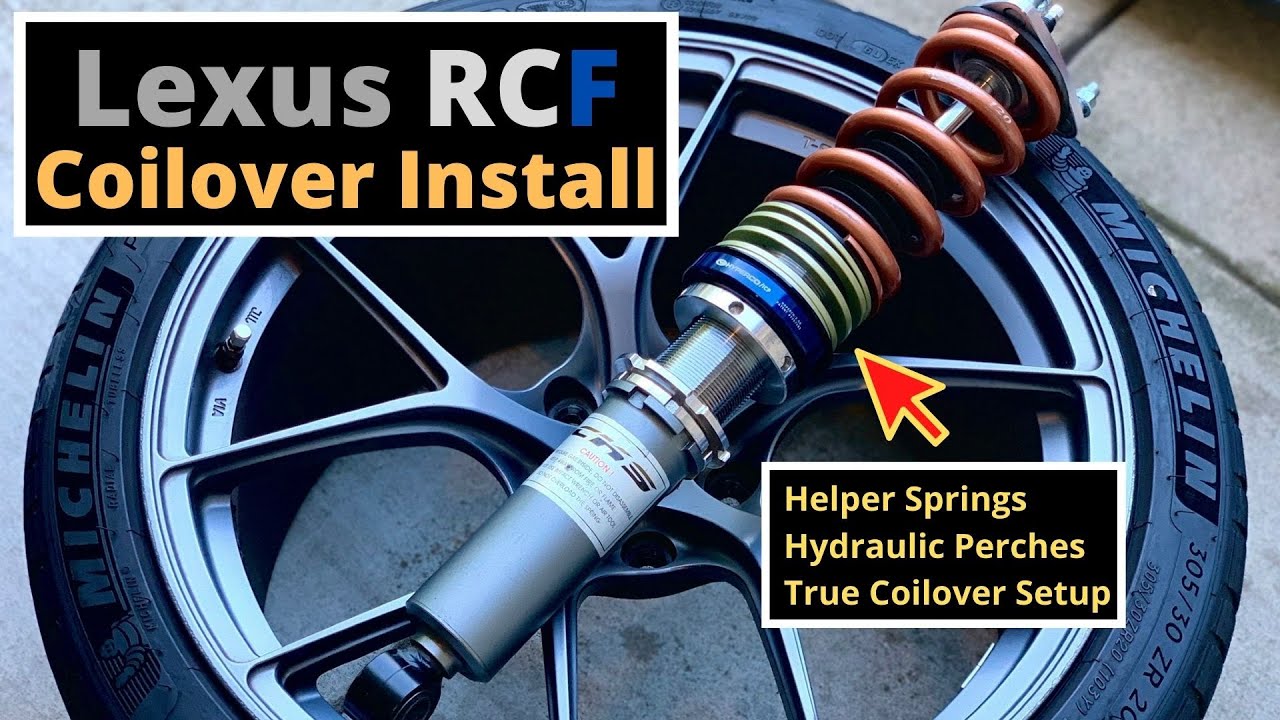 Easiest Lexus Coilover Install with Helper Springs/Perch upgrade | Divorced Spring to True Coilover