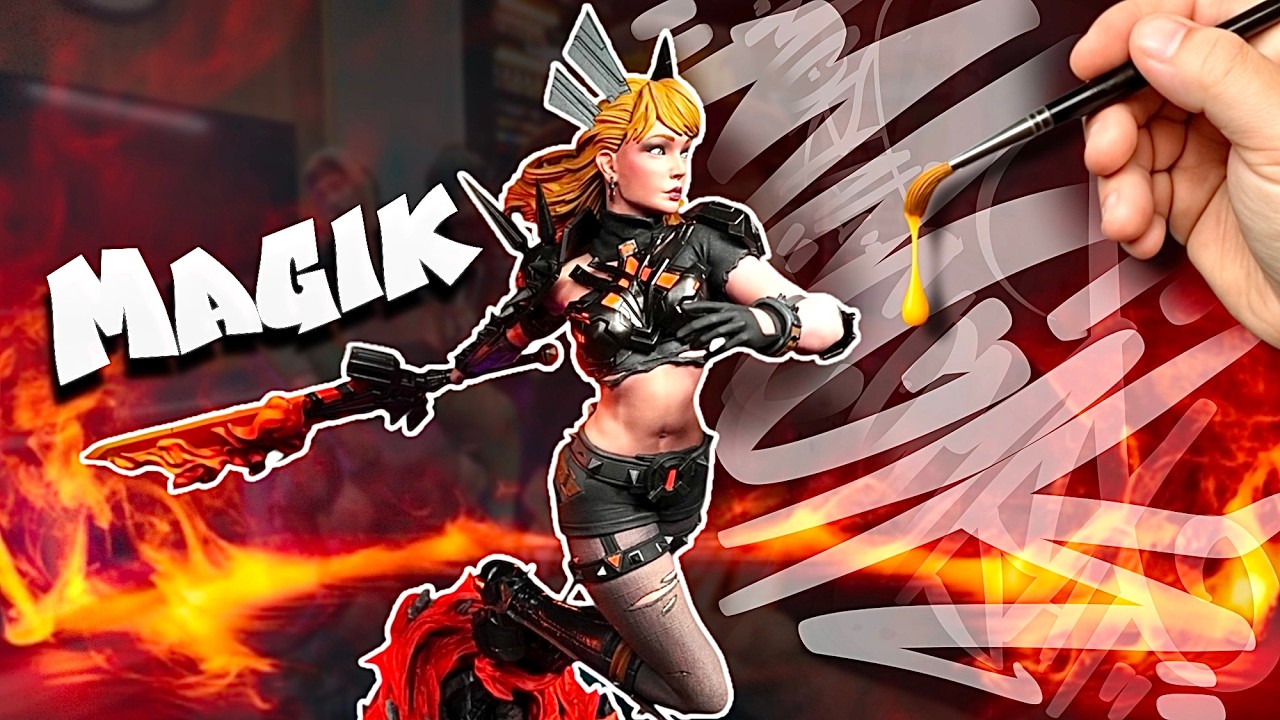 Magik - Painting Black, Lots of Black 