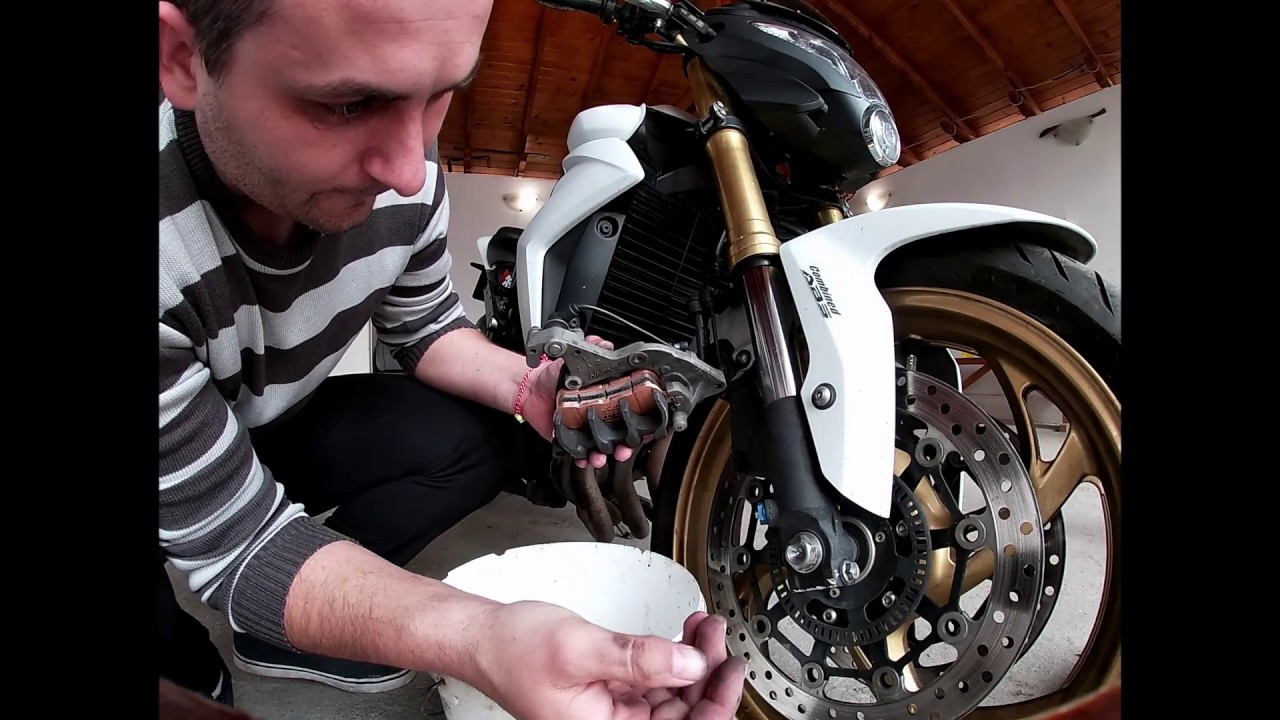 Honda CB1000R ABS Changing Front and Rear Brake Pads