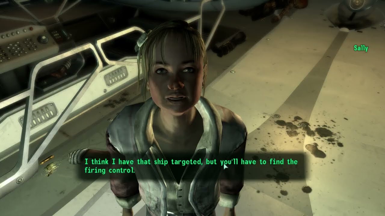 Fallout 3-Mothership Zeta Part 12- Trying to figure out how to use the Death ray/ 1st attempt fails
