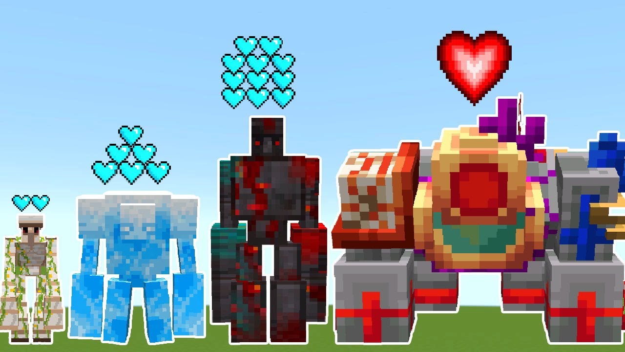 which golem mobs is immortal ?