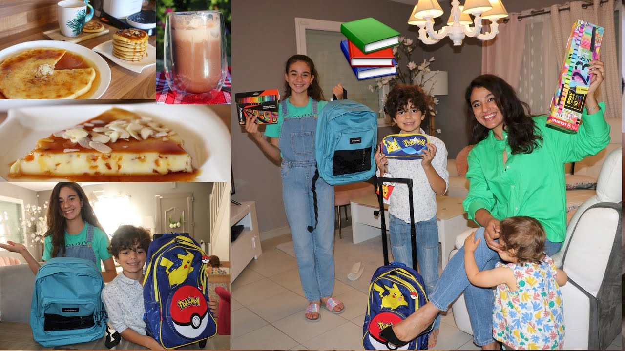 ✨بديت تحضيرات🎉كيف نظمت مشتريات المدرسة, روتين أفكار وحيل📚مشروبات باردة(ORGANISATION DE LA RENTRÉE).