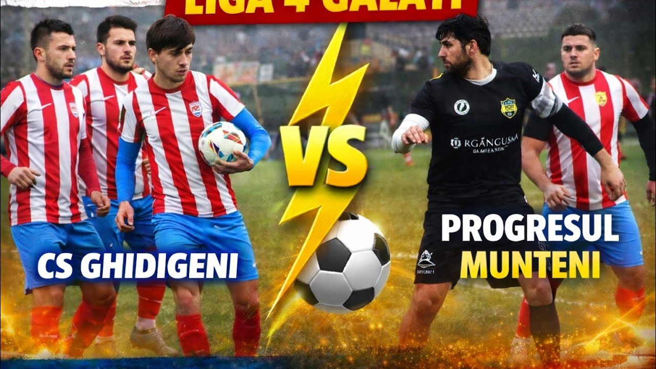 #1569 #Fotbal - Liga 4 Galati: CS Ghidigeni - Progresul Munteni 2-1! Iuda a pastrat punctele acasa!